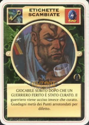 ETICHETTE SCAMBIATE