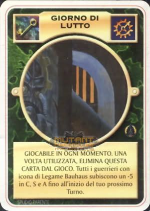 GIORNO DI LUTTO
