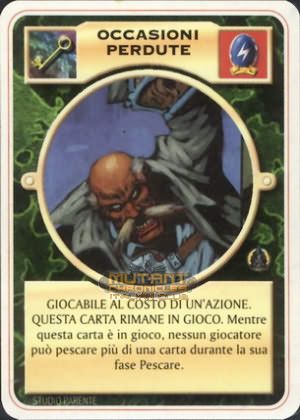 OCCASIONI PERDUTE