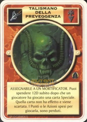TALISMANO DELLA PREVEGGENZA