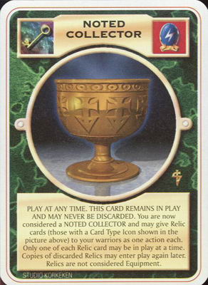 NOTED COLLECTOR