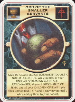 ORB OF THE SMALLER SERVANTS