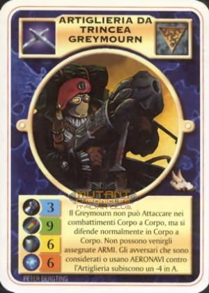 ARTIGLIERIA DA TRINCEA GREYMOURN