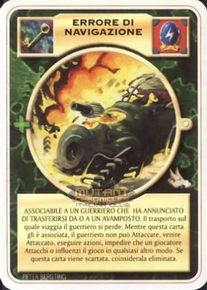 ERRORE DI NAVIGAZIONE