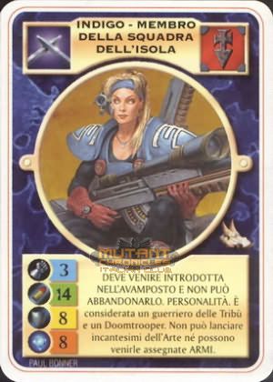 INDIGO - MEMBRO DELLA SQUADRA DELL'ISOLA