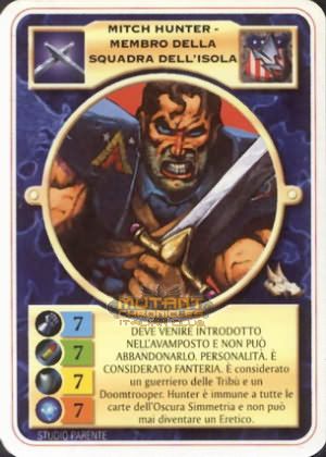 MITCH HUNTER - MEMBRO DELLA SQUADRA DELL'ISOLA