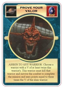 PROVE YOUR VALOR