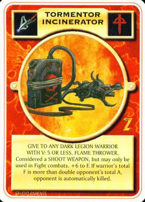 TORMENTOR INCINERATOR