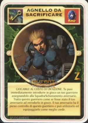 AGNELLO DA SACRIFICARE