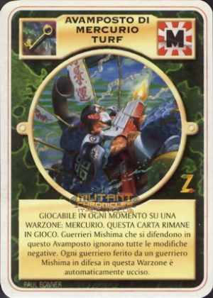 AVAMPOSTO DI MERCURIO TURF