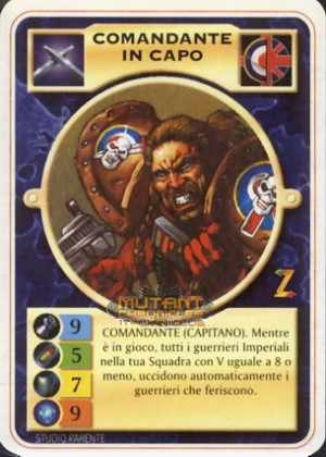 COMANDANTE IN CAPO