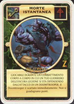 MORTE ISTANTANEA