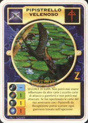 PIPISTRELLO VELENOSO
