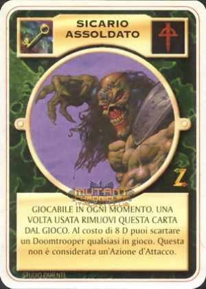 SICARIO ASSOLDATO