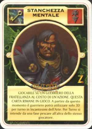 STANCHEZZA MENTALE