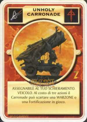 UNHOLY CARRONADE